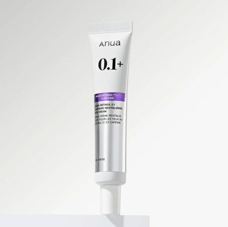 Creme revitalizante para olhos Anua Retinol 0,1% Cafeína 30g