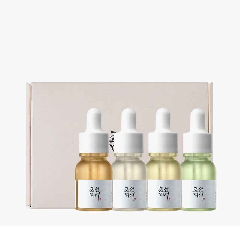 Kit Descoberta do Sérum Herbal Coreano Beauty of Joseon 10ml*4 unidades