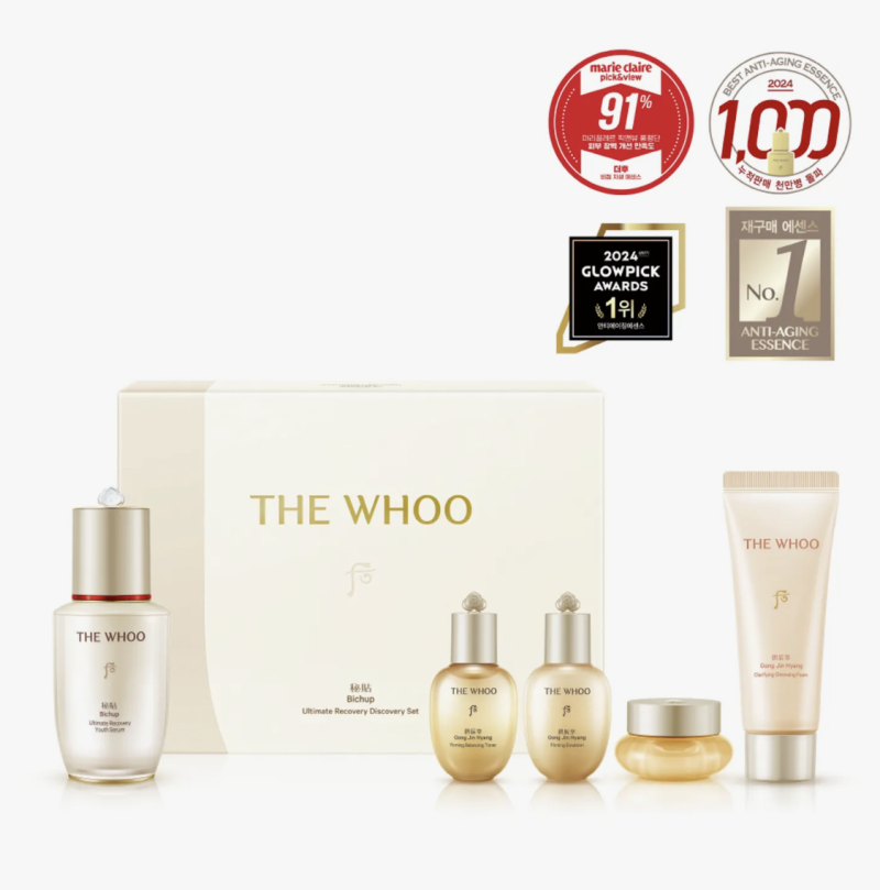 THE WHOO Kit de Descoberta do Sérum Rejuvenescedor Bichop Ultimate Recovery