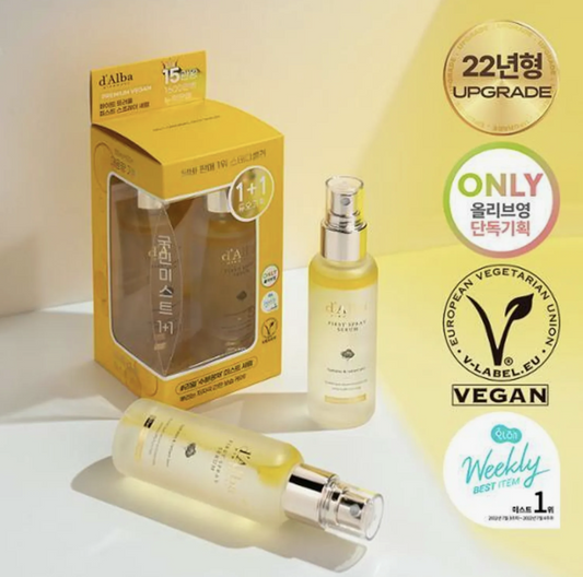 d'Alba White Truffle First Spray Serum 100ml - Pacote Duplo