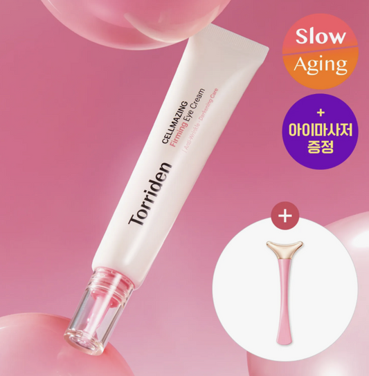 Torriden Creme firmador para olhos Cellmazing com colágeno  30ml(+ massageador para olhos)