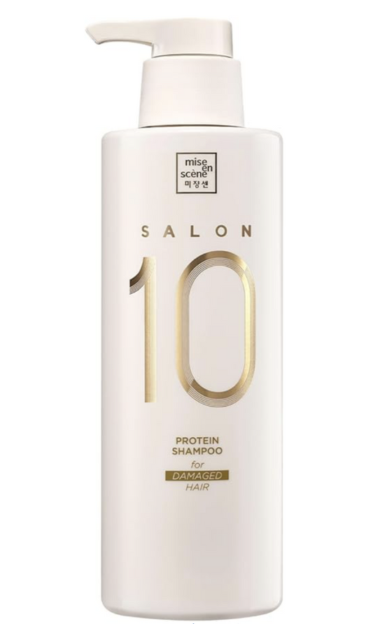 Shampoo Proteico Salon 10 Oficial Mise-en-scène, para Cabelos Normais e Danificados, 500ml, Linha Yl