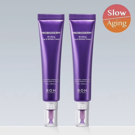 BIOHEAL BOH Probioderm 3D Lifting Eye & Wrinkle Cream 25ml - Pacote Duplo