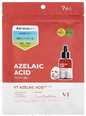 VTCOSMETICS Reedle S AZ Care Mask, Set of 7, Azelaic Acid, Glossy, Sebum Care, Rough Skin Prevention
