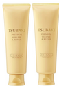 TSUBAKI Hair Treatment 160g ×2 + Bonus 【Premium Volume & Repair】 Fluffy Oil Force Boun