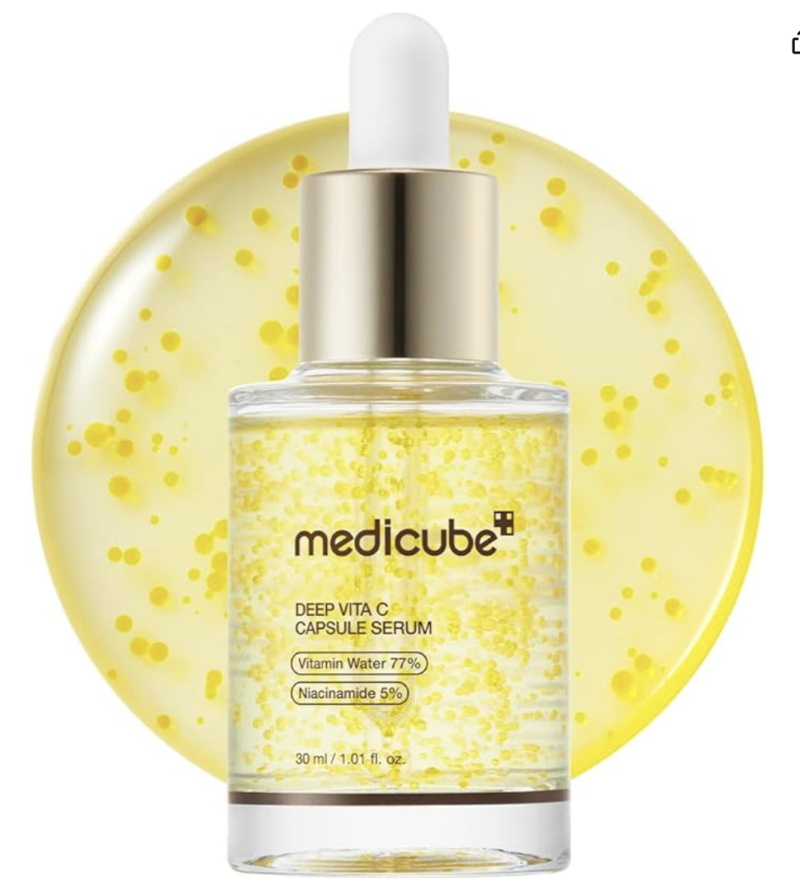 Medicube Vitamin C Capsule Serum, Transparency, Tone Up, Capsule, Serum, Toning, Concentrated Moistu
