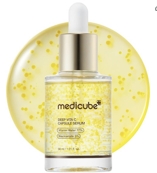 Medicube Vitamin C Capsule Serum, Transparency, Tone Up, Capsule, Serum, Toning, Concentrated Moistu