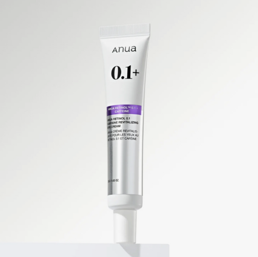 Creme revitalizante para olhos Anua Retinol 0,1% Cafeína 30g