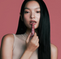 Lanage Glaze Tint Lip Serum Duo Set Lip Balm Colored Lip Tint Lip Moisturizing Korean Marrom escuro (chocolate)