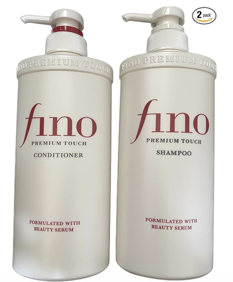 Fino Premium Touch Shampoo and Conditioner Set with 2