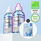 WELLAGE Real Hyaluronic Blue 100 Ampolas 75ml Pacote Duplo (+ 1 Pacote de Máscara)