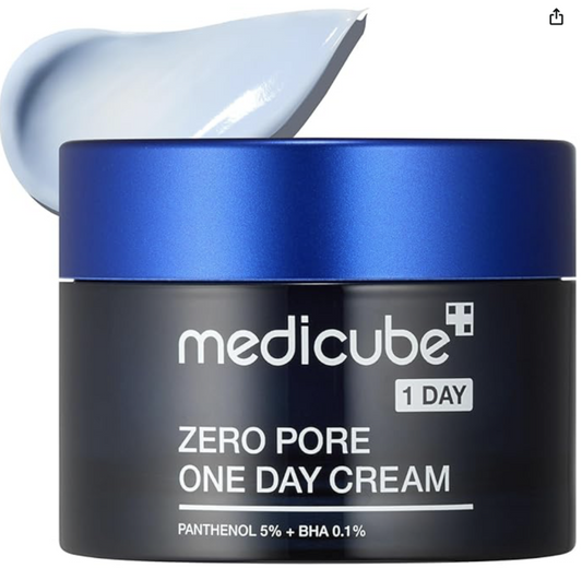 Medicube Zero Pore One-Day Cream 50ml, Exfoliating Care Korean Cosmetics, Roughness, Sensitive Skin,