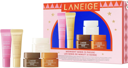 LANEIGE Lip Sleeping Mask Midnight Minis N Holiday Limited Edition