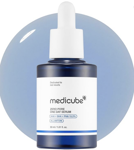 Medicube Zero Pore One Day Serum, Excessive Sebum Cuticle, Summer Skin Care, Korean Cosmetics, Rough