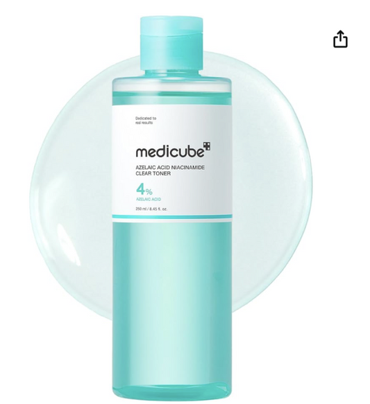 Medicube Azelaic Acid Niacinamide Clear Toner, Moisturizer, Oil-Water Balance, Sebum, Pore Care, Hig