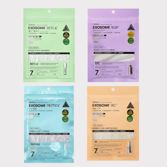 VTCOSMETICS Reedle Shot S EX Mask 7 sheets VT Reedle S Exosome EGF Mask